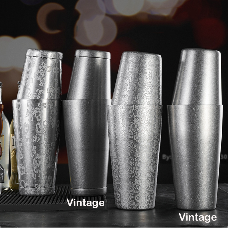 2 Pieces Boston Cocktail Shake - مراجعة Boston Shaker Set وسعره