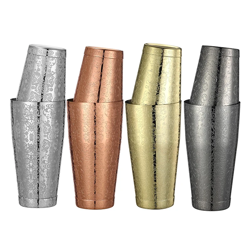 2 Pieces Boston Cocktail Shake - مراجعة Boston Shaker Set وسعره