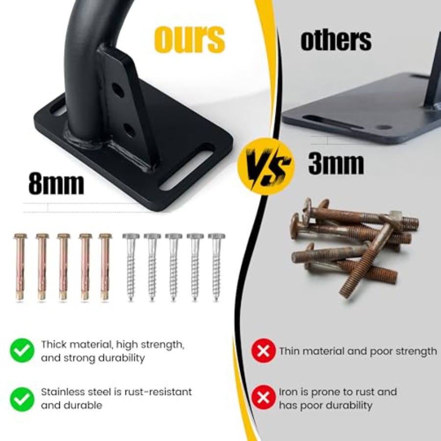 Heavy Duty Wall Mounted Pull U - مراجعة Home Bar And Gym وسعره