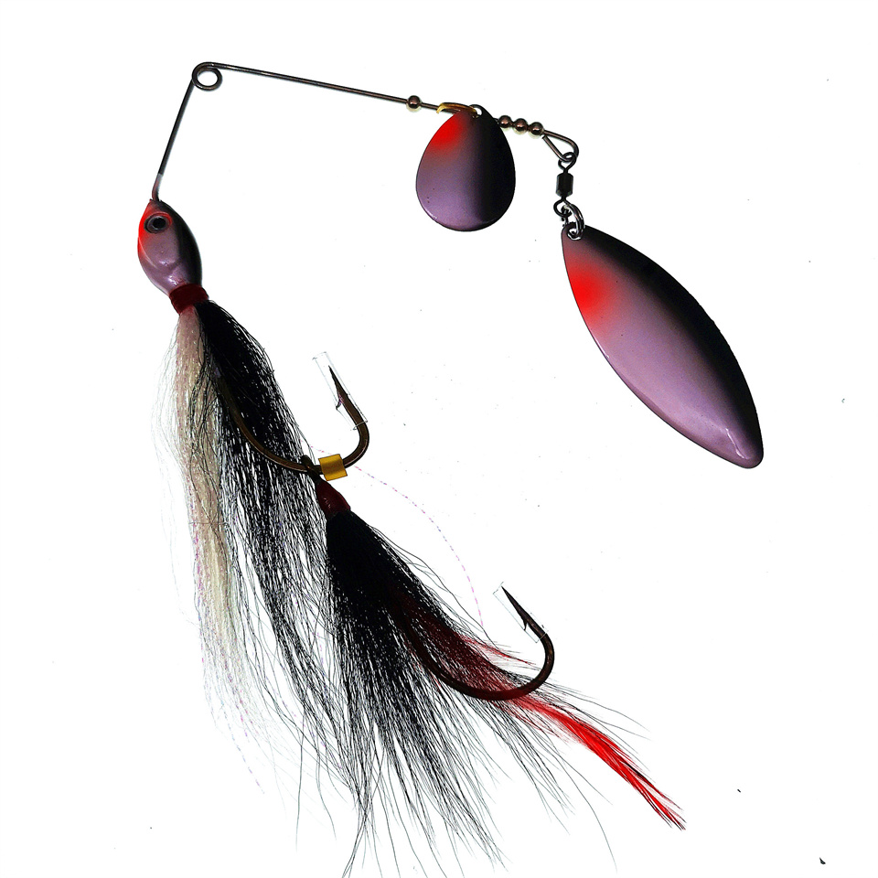 MUKUN Fishing Spinnerbait Lure - مراجعة Jigger Double Sided وسعره
