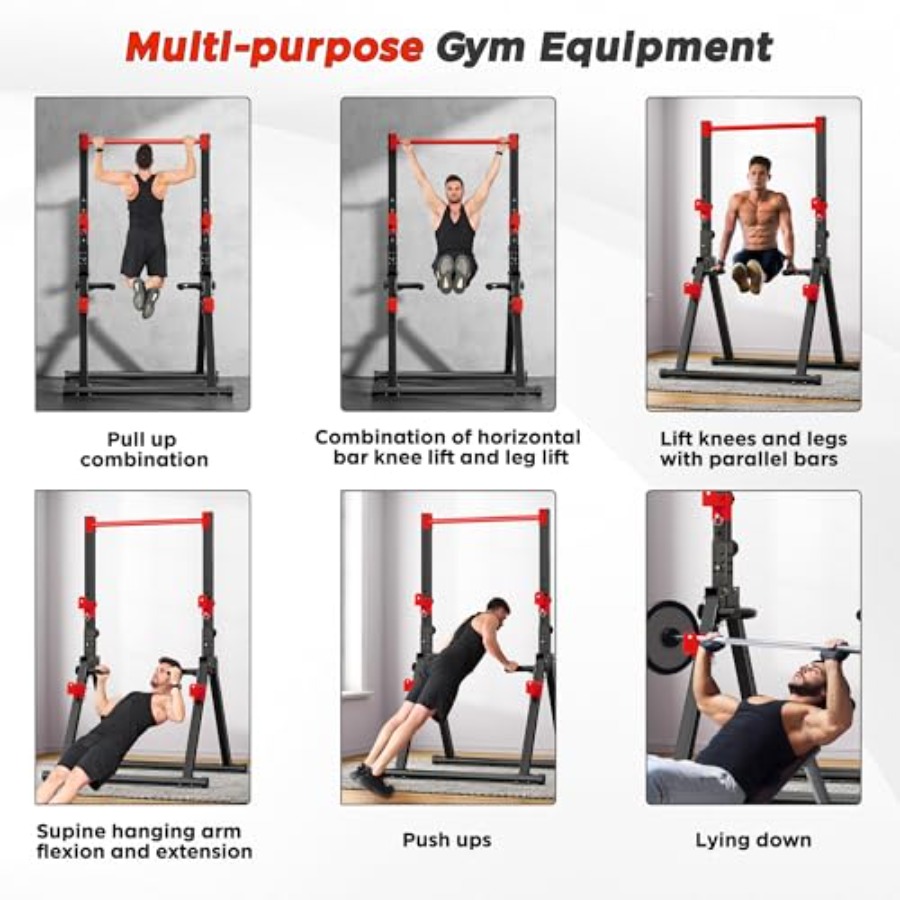 Home gym foldable power tower  - مراجعة Home Bar And Gym وسعره