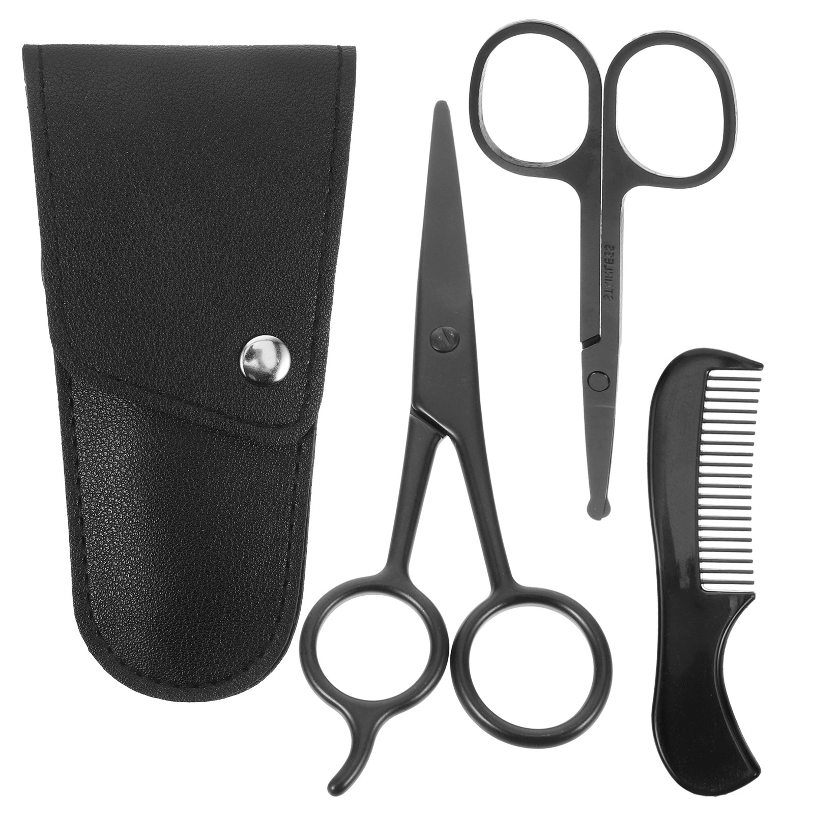 1Set Beard Shears Kit Stainles - مراجعة Home Barber وسعره