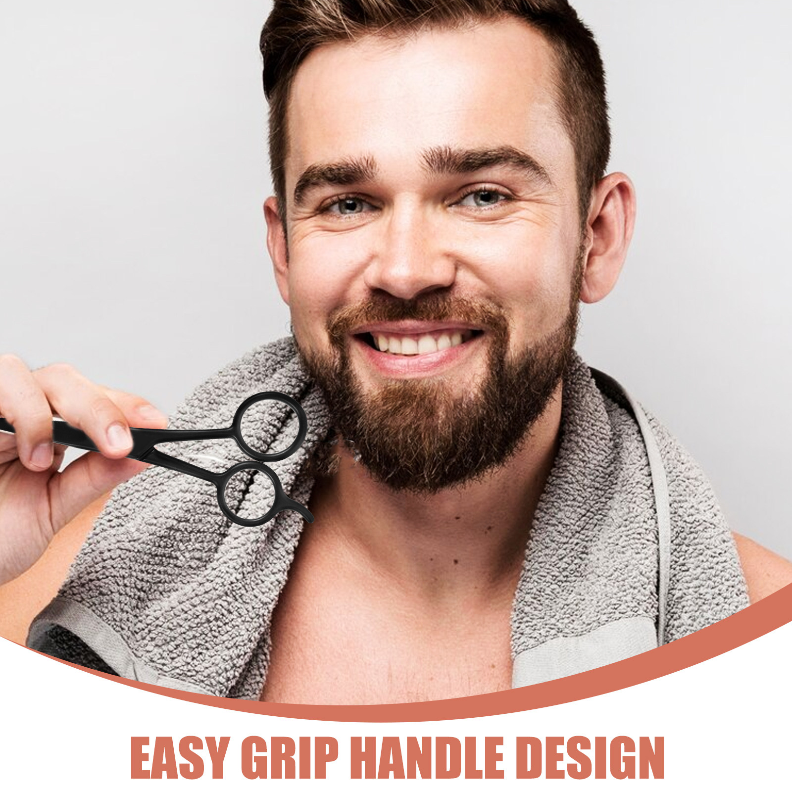 1Set Beard Shears Kit Stainles - مراجعة Home Barber وسعره