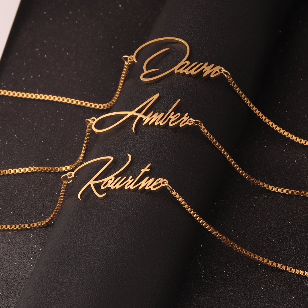 Personalised Gold Name Necklac - مراجعة Bar Cart Gold وسعره