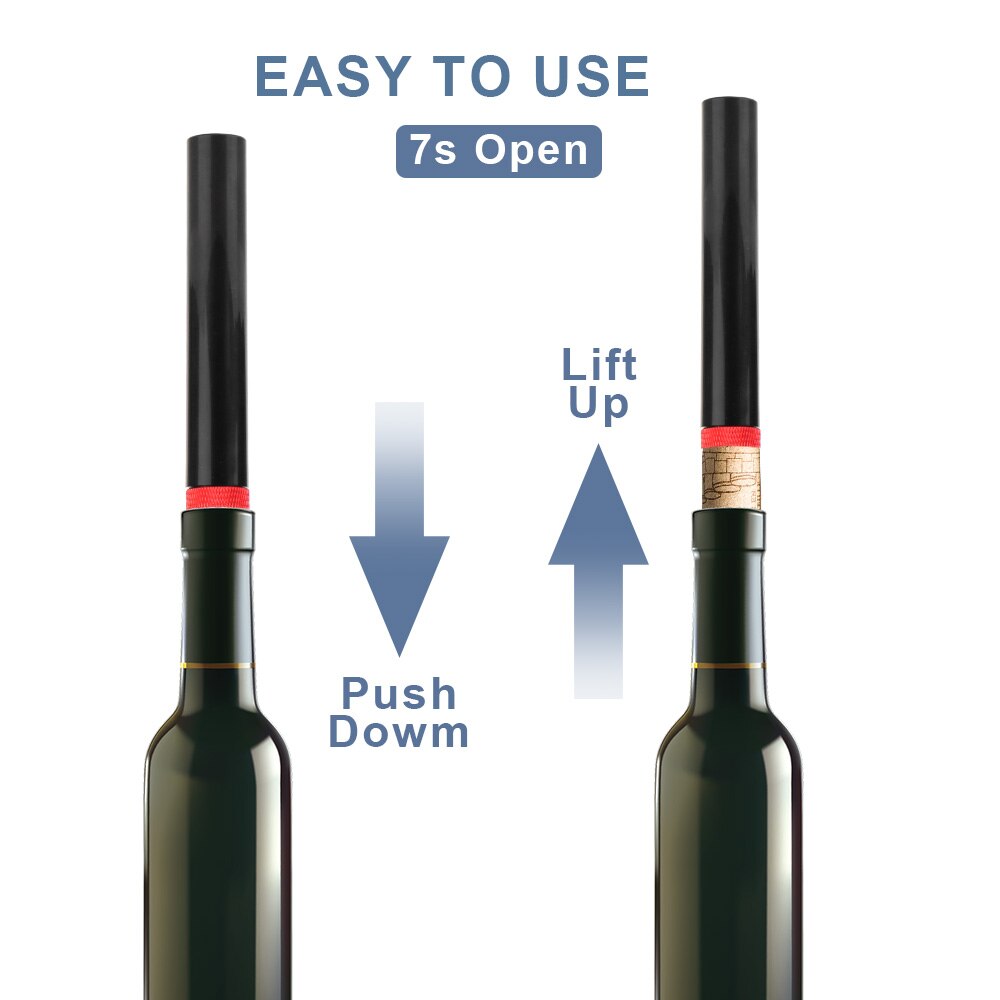 Wine Bottle Opener Wine Corksc - مراجعة Wine Preservation Pump وسعره
