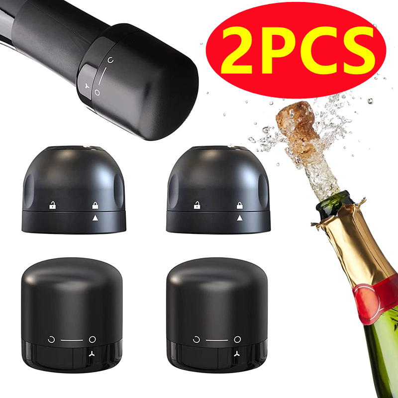 New 2PCS Vacuum Red Wine Bottl - مراجعة Wine Preservation Pump وسعره