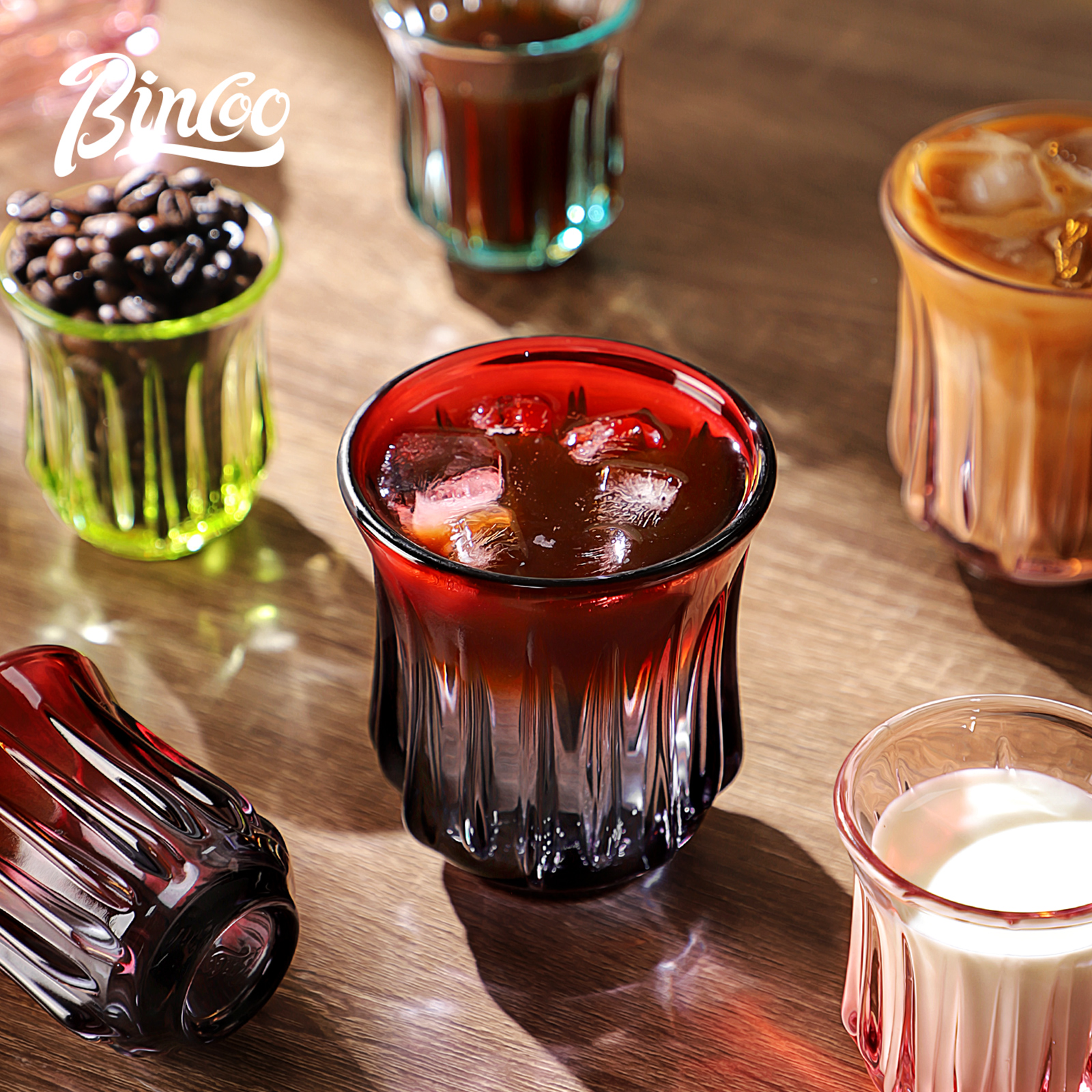 Bincoo High End Coffee Cup Ele - مراجعة Old Fashioned Glass وسعره