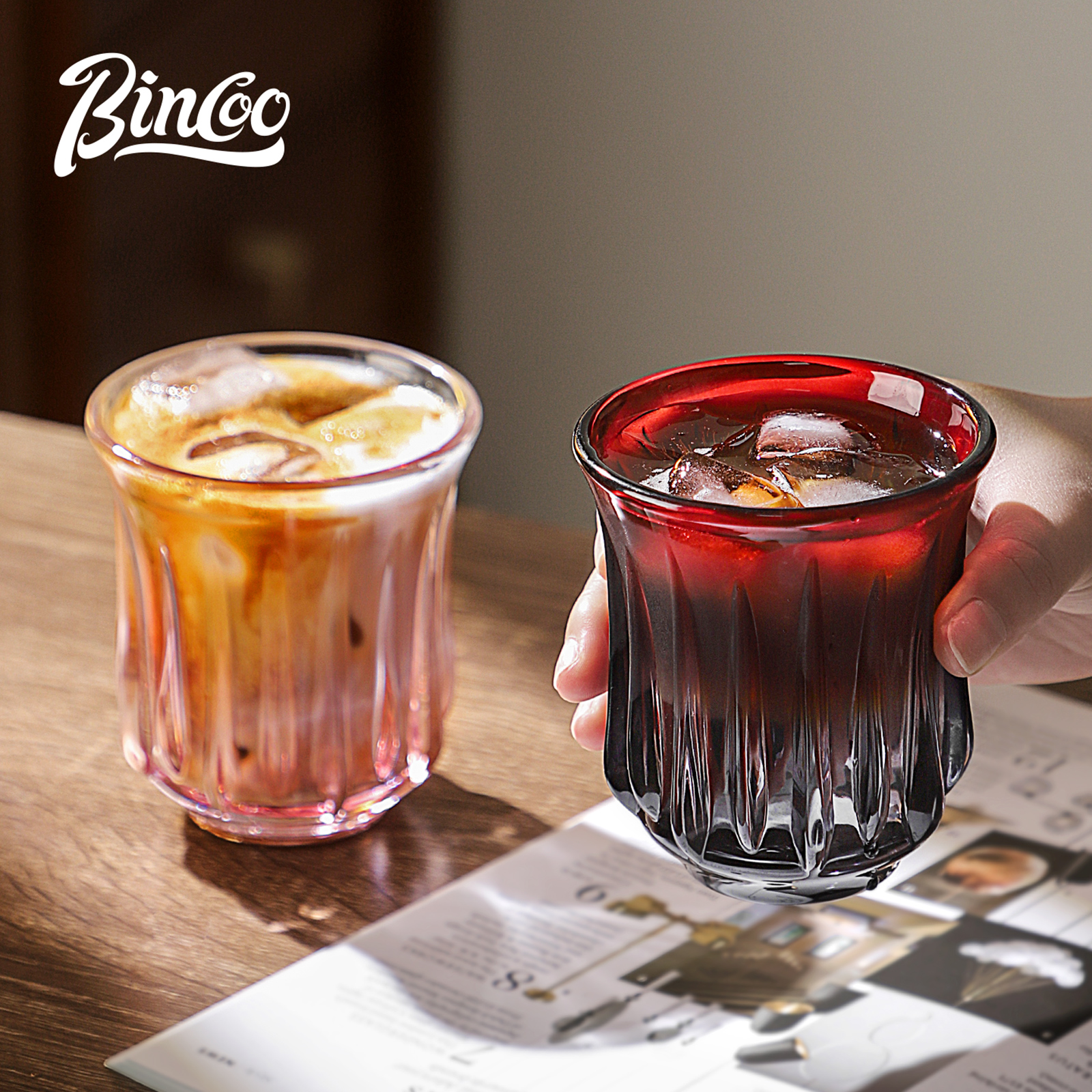 Bincoo High End Coffee Cup Ele - مراجعة Old Fashioned Glass وسعره