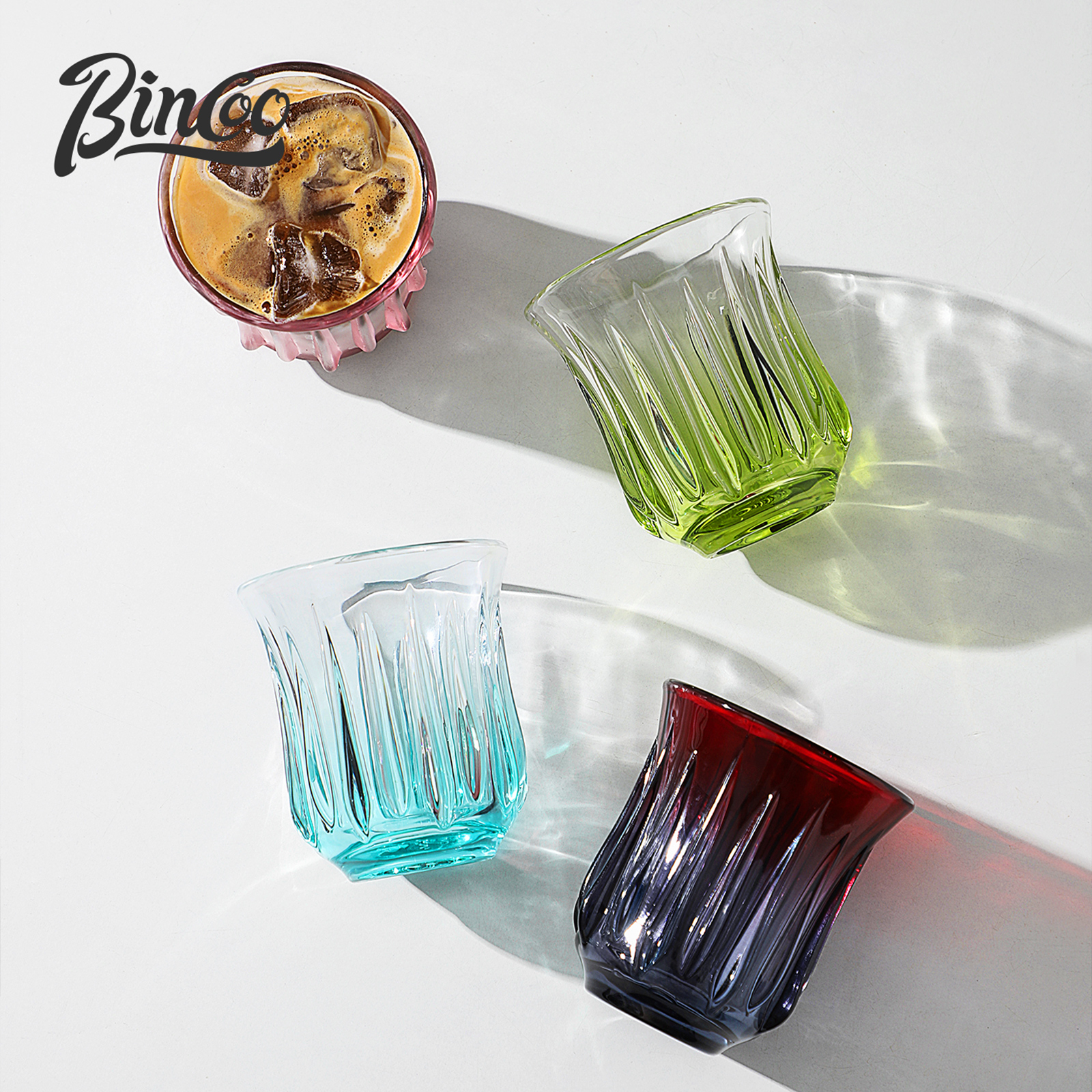Bincoo High End Coffee Cup Ele - مراجعة Old Fashioned Glass وسعره
