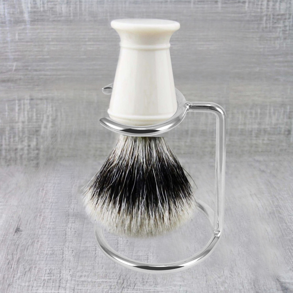 Stainless Steel Shaving Brush  - مراجعة Home Barber وسعره