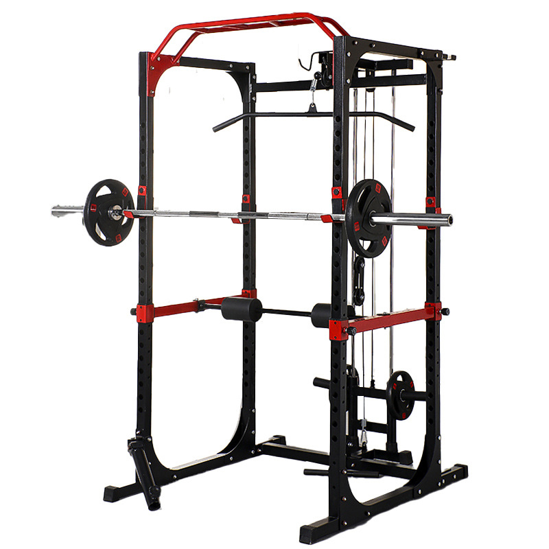Comercial Power Cage Squat Rac - مراجعة Home Bar And Gym وسعره