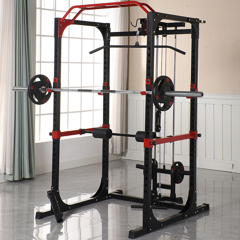 Comercial Power Cage Squat Rac - مراجعة Home Bar And Gym وسعره