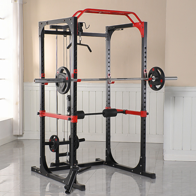 Comercial Power Cage Squat Rac - مراجعة Home Bar And Gym وسعره