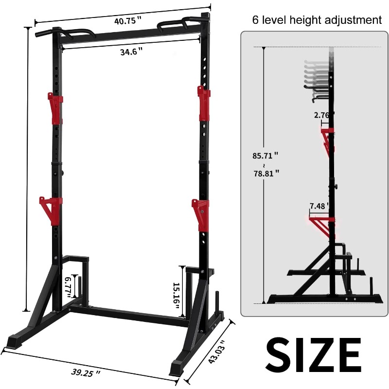 CANPA Multifunction Power Rack - مراجعة Home Bar And Gym وسعره