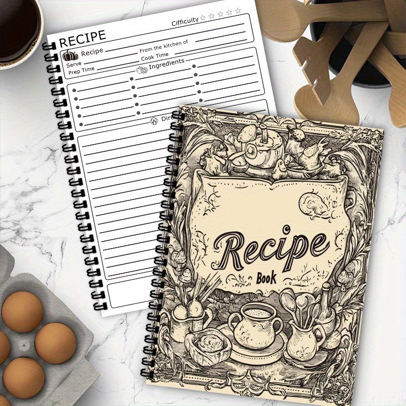 A5 personalized recipe book, p - مراجعة Cocktail Recipe Book وسعره