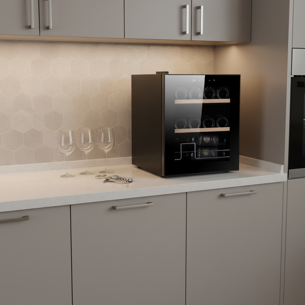 Mini bar Cooler Fridge Red Win - مراجعة Home Bar And Cabinet وسعره