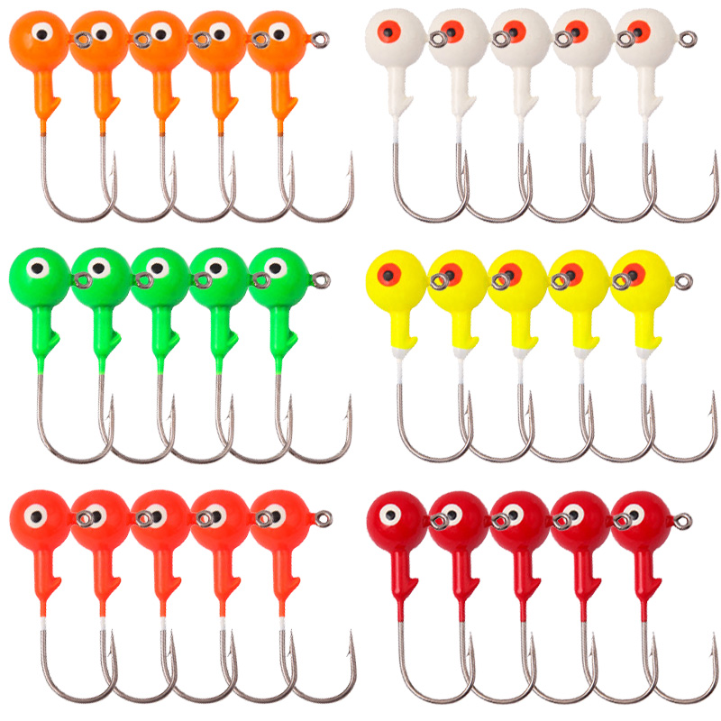 60Pcs/bag Lead Jig Heads Fishi - مراجعة Jigger Double Sided وسعره