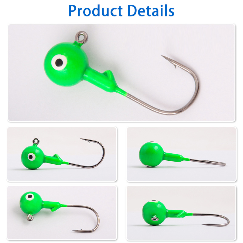 60Pcs/bag Lead Jig Heads Fishi - مراجعة Jigger Double Sided وسعره
