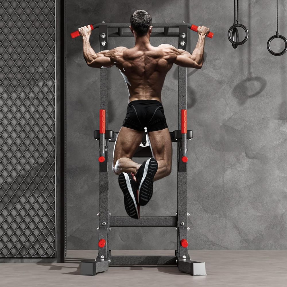 Power Tower Pull Up Bar Dip St - مراجعة Home Bar And Gym وسعره