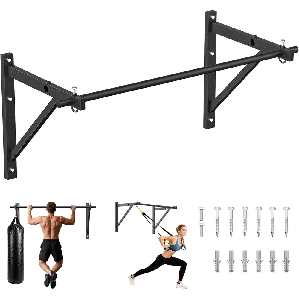 Home Gym Pull-Up Bar - Wall-Mo - مراجعة Home Bar And Gym وسعره