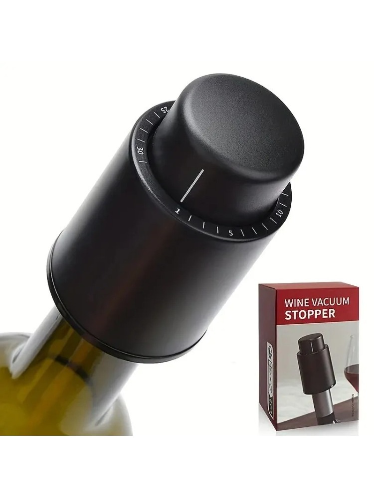 Vacuum Pump Wine Saver Cap Sto - مراجعة Wine Preservation Pump وسعره