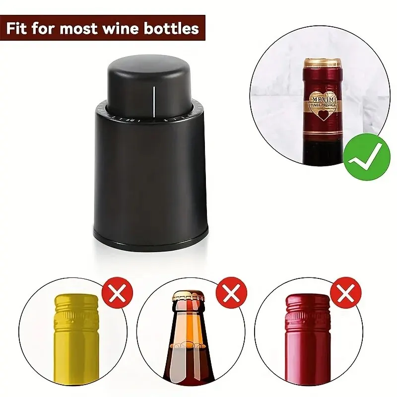 Vacuum Pump Wine Saver Cap Sto - مراجعة Wine Preservation Pump وسعره