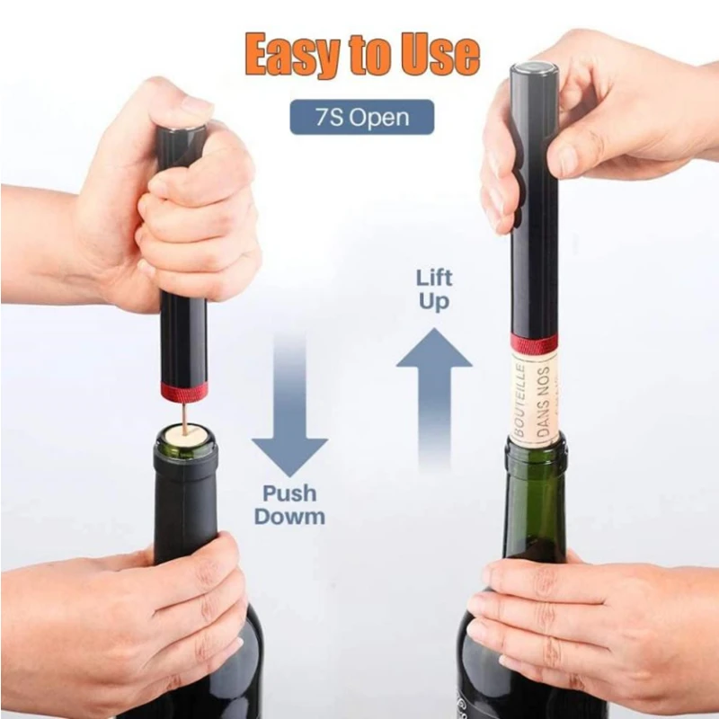 Red Wine Bottle Opener Air Pre - مراجعة Wine Preservation Pump وسعره