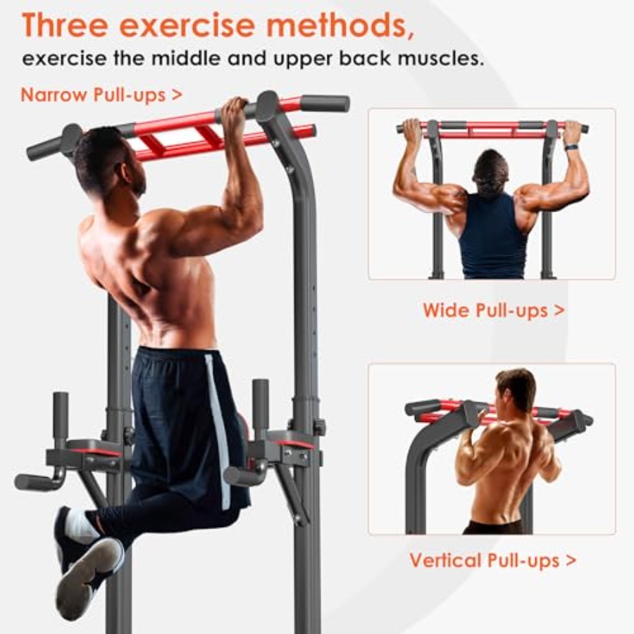 Home gym pull up bar station:  - مراجعة Home Bar And Gym وسعره