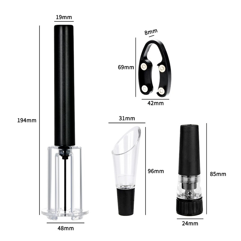 Air Pump Wine Bottle Opener Ai - مراجعة Wine Preservation Pump وسعره
