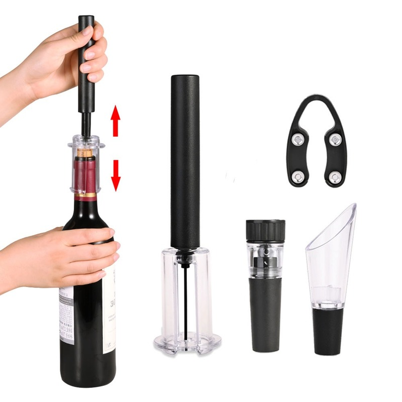 Air Pump Wine Bottle Opener Ai - مراجعة Wine Preservation Pump وسعره