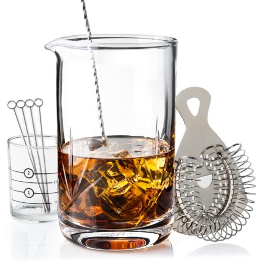Cocktail Mixing Glass, Old Fas - مراجعة Old Fashioned Glass وسعره