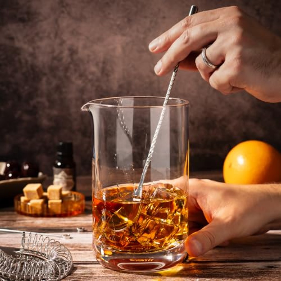 Cocktail Mixing Glass, Old Fas - مراجعة Old Fashioned Glass وسعره