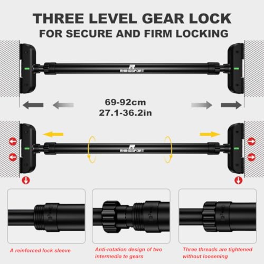 Door Pull Up Bar Doorway No-Sc - مراجعة Home Bar And Gym وسعره
