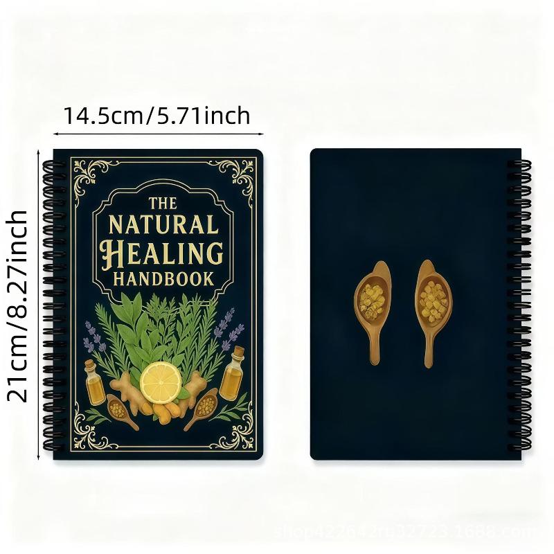 New Natural Handbook Spiral Bo - مراجعة Cocktail Recipe Book وسعره