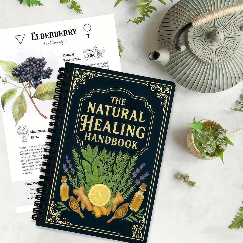 New Natural Handbook Spiral Bo - مراجعة Cocktail Recipe Book وسعره